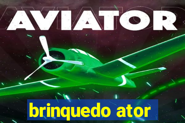 brinquedo ator